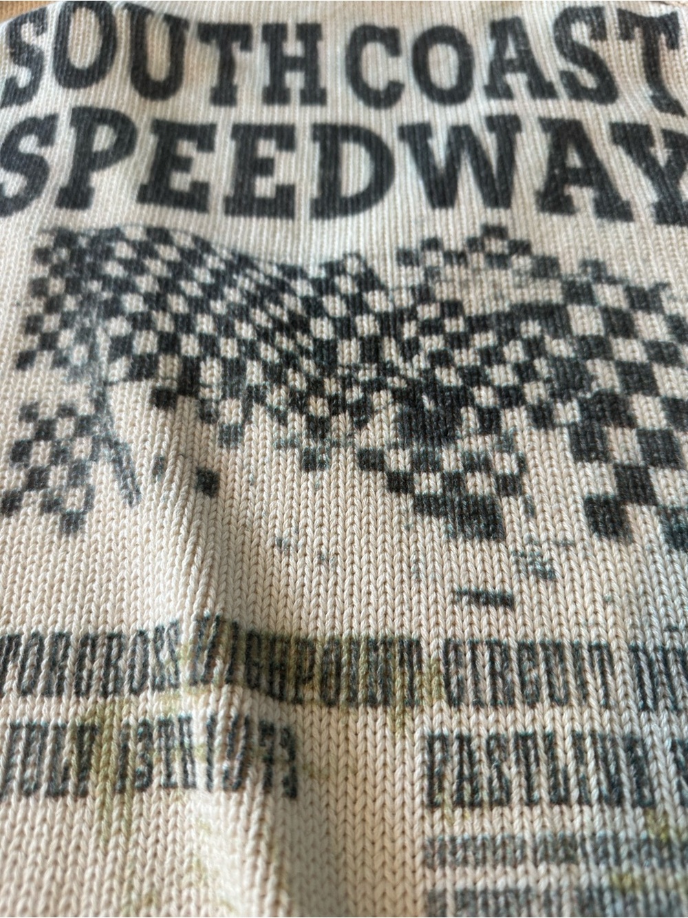 New with Tag! Anthropologie Pilcro “Southcoast Speedway' Graphic Knit Sweater M - Picture 3 of 11